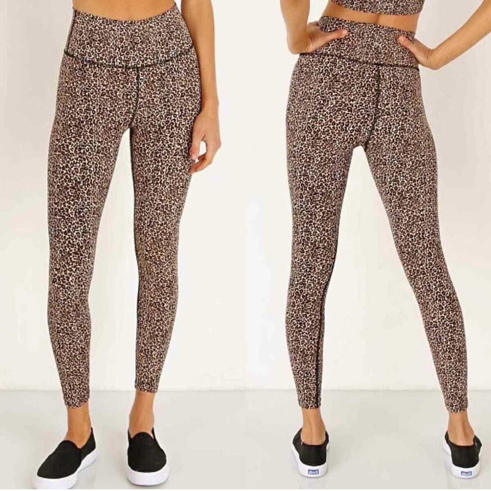VARLEY LUNA 7/8 LEGGING CLASSIC LEOPARD SIZE M